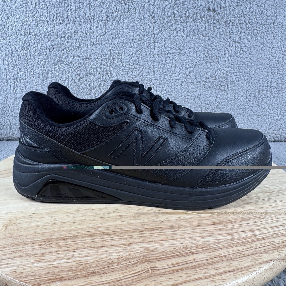 New Balance 928v3 Womens 9 B Black 2026 Model $160 MSRP Leather Shoes WW928BK3